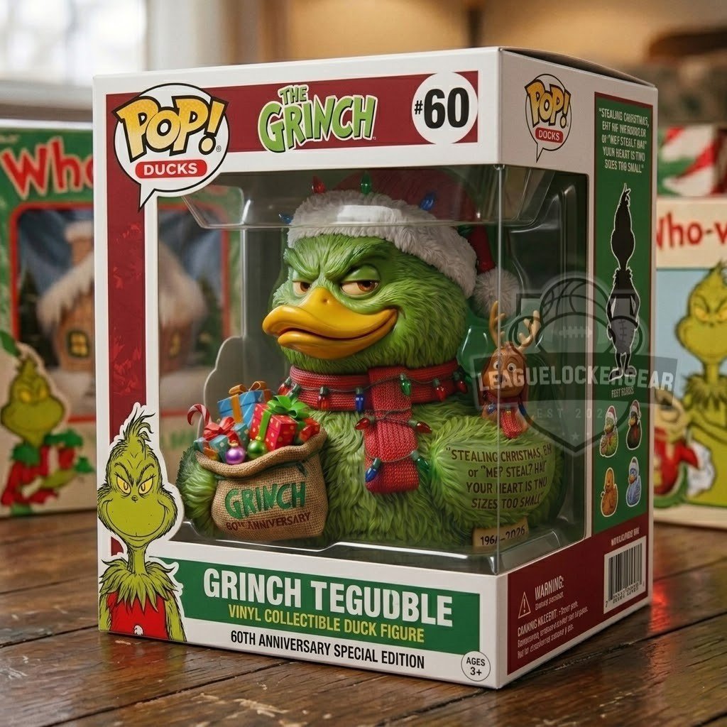 Grinch 60th Anniversary Rubber Duck