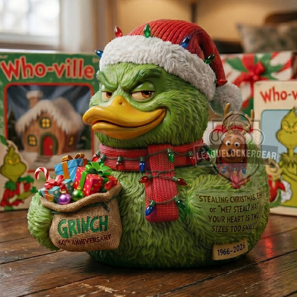 Grinch 60th Anniversary Rubber Duck