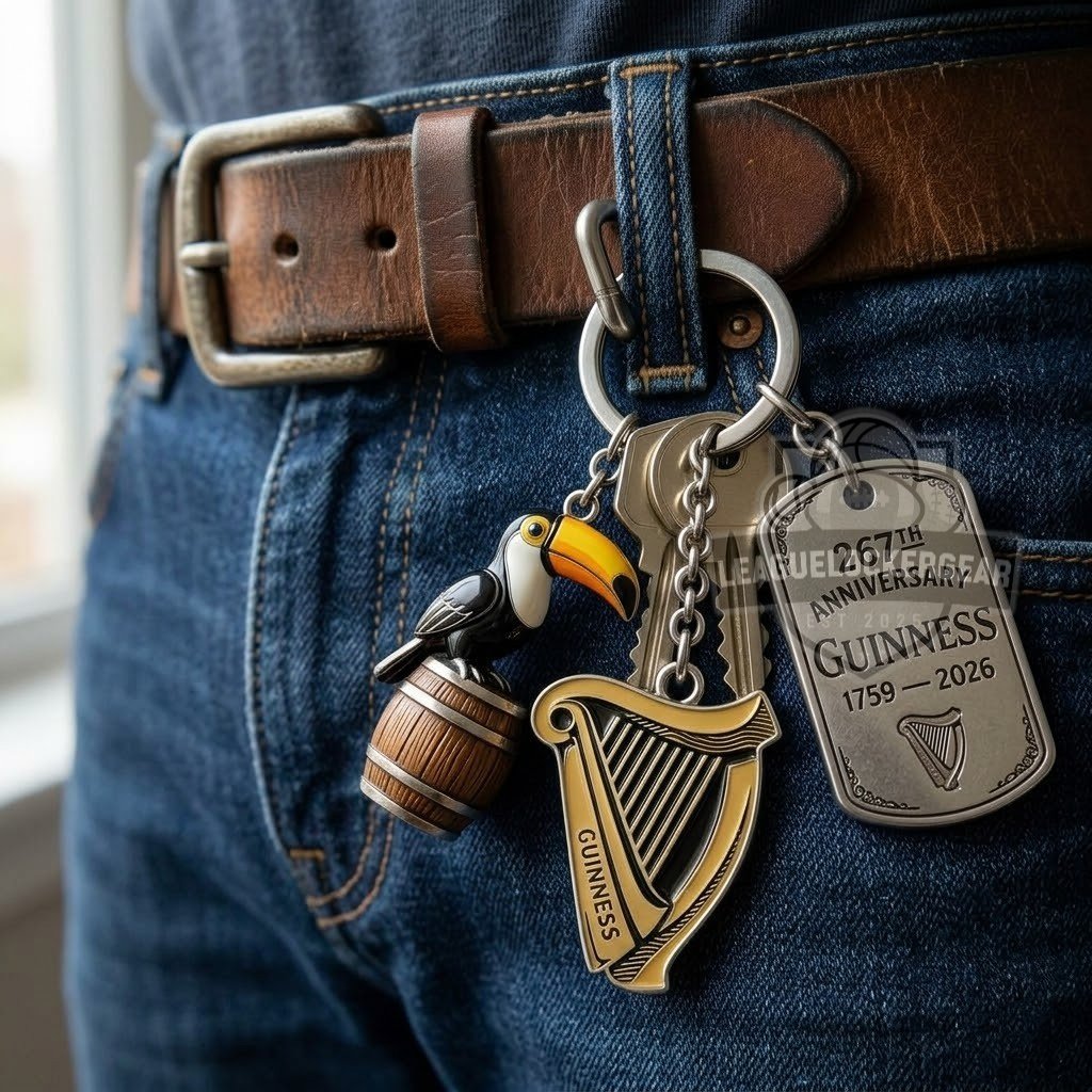 Guinness 267th Anniversary Keychain