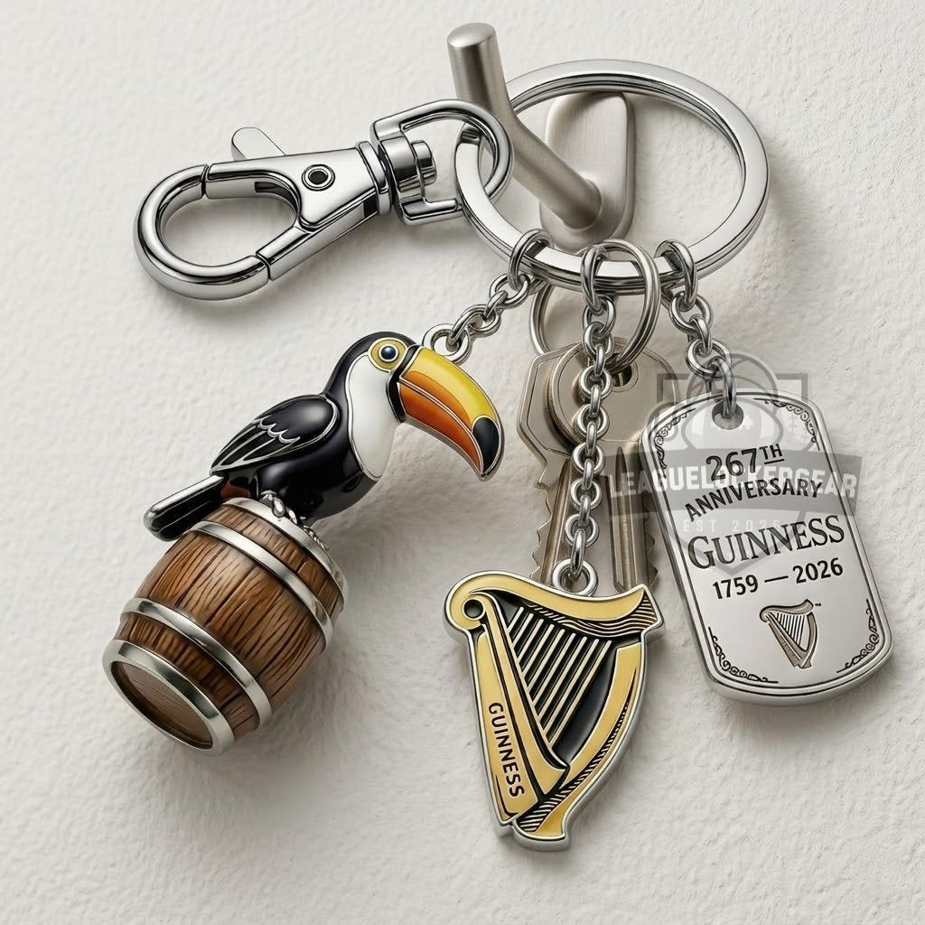 Guinness 267th Anniversary Keychain
