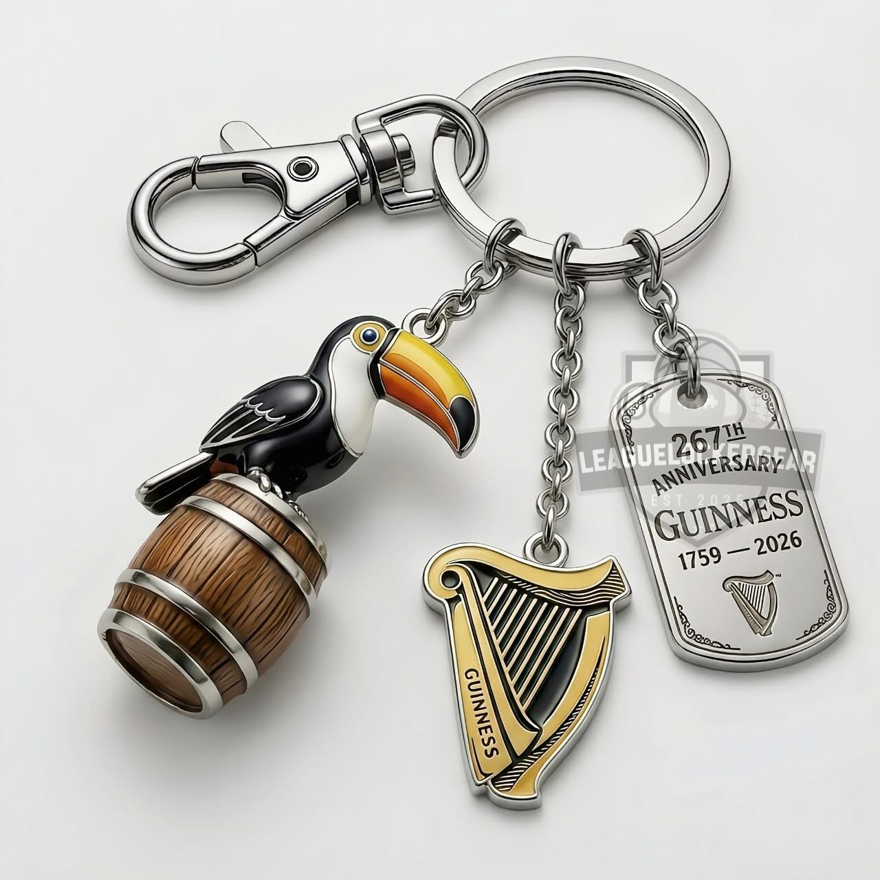 Guinness 267th Anniversary Keychain