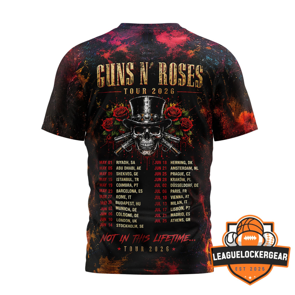 Guns N’ Roses Tour 2026 T-Shirt