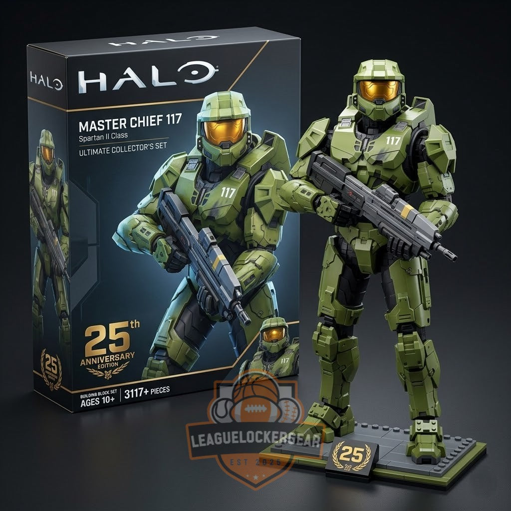HALO Master Chief 25th Anniversary Edition Building Block Set