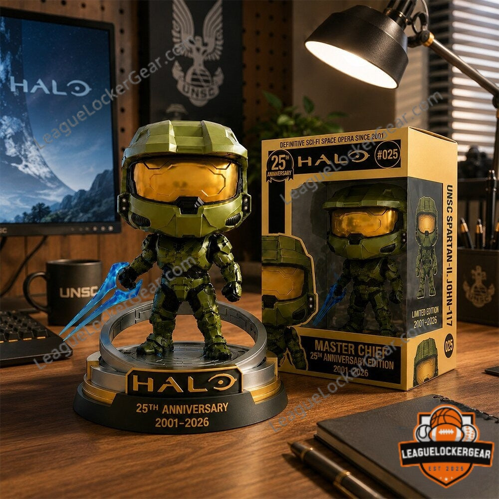 Halo Master Chief 25th Anniversary 2001-2026 Collectible Figure
