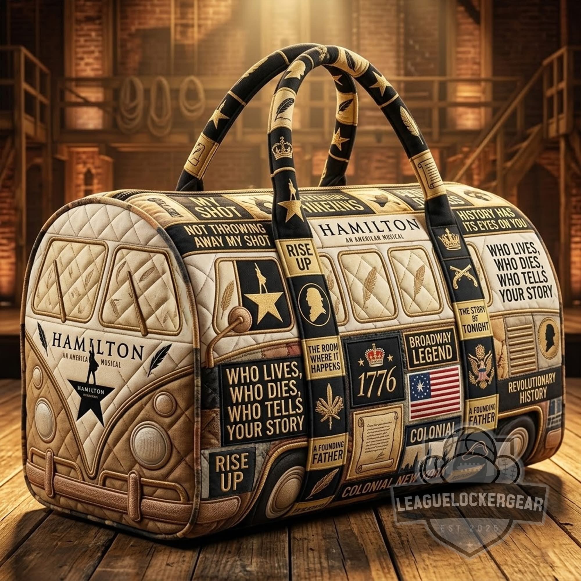 Hamilton Quilted Duffle Bag