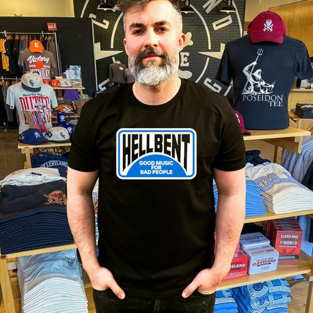 Hellbent Records Good Music For Bad People No Vacancy T-shirt