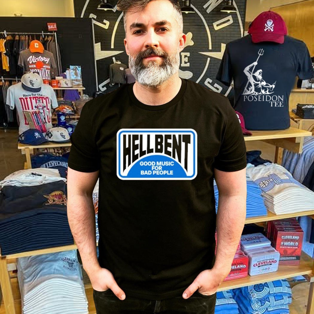 Hellbent Records Good Music For Bad People No Vacancy T-shirt