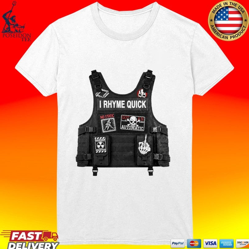Hellbent Records I Rhyme Quick T-shirt