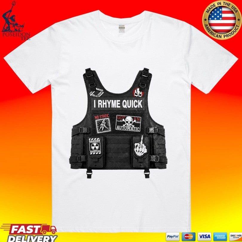 Hellbent Records I Rhyme Quick T-shirt
