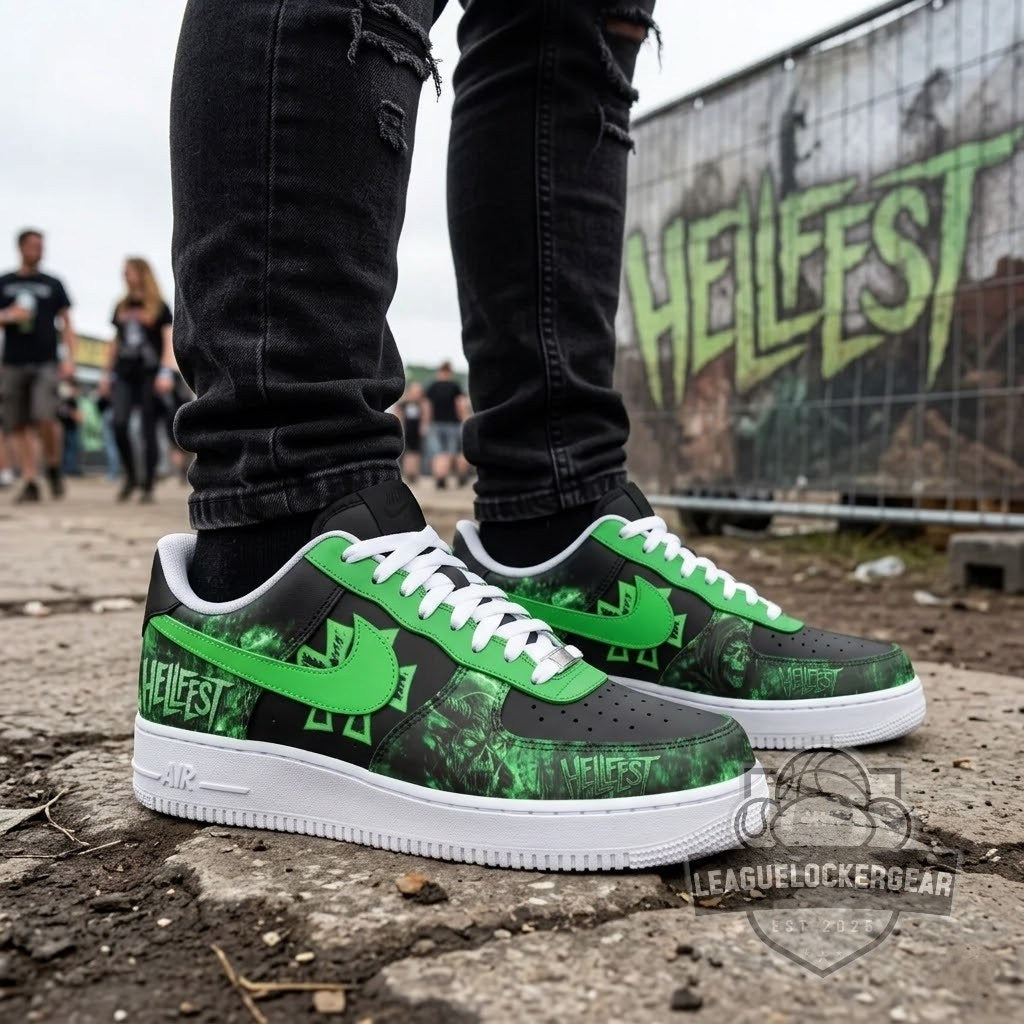Hellfest Tour 2026 AF1 Sneakers