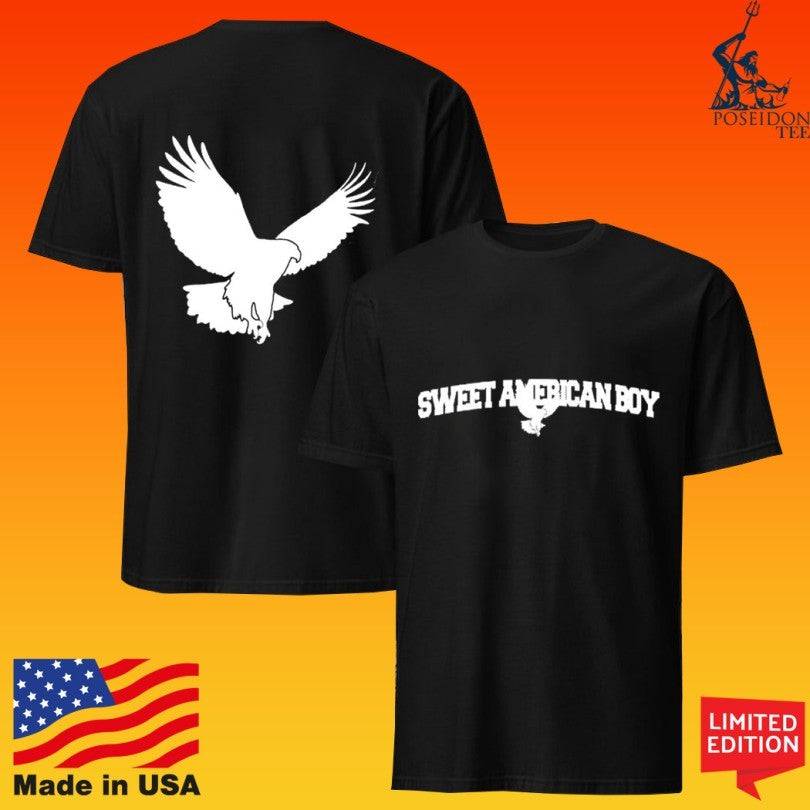 Honestav Music Sweet American Boy Eagle T-shirt
