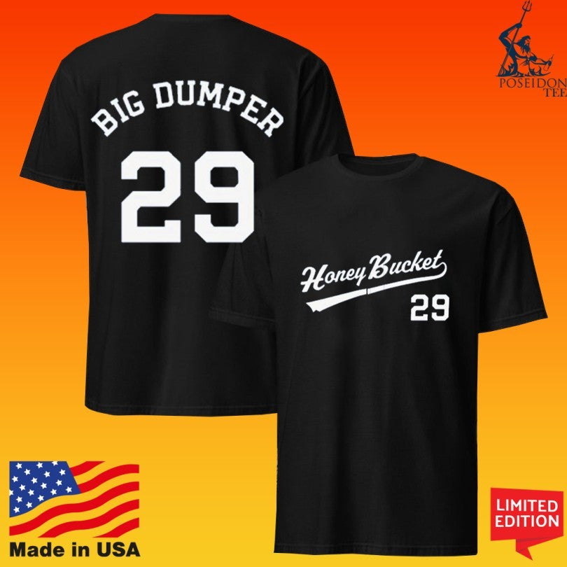 Honey Bucket X Big Dumper Jersey T-shirt