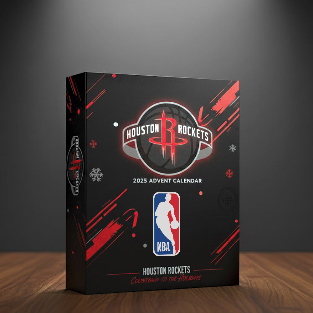Houston Rockets Advent Calendar 2025 – NBA Christmas Countdown Gift Set for Basketball Fans