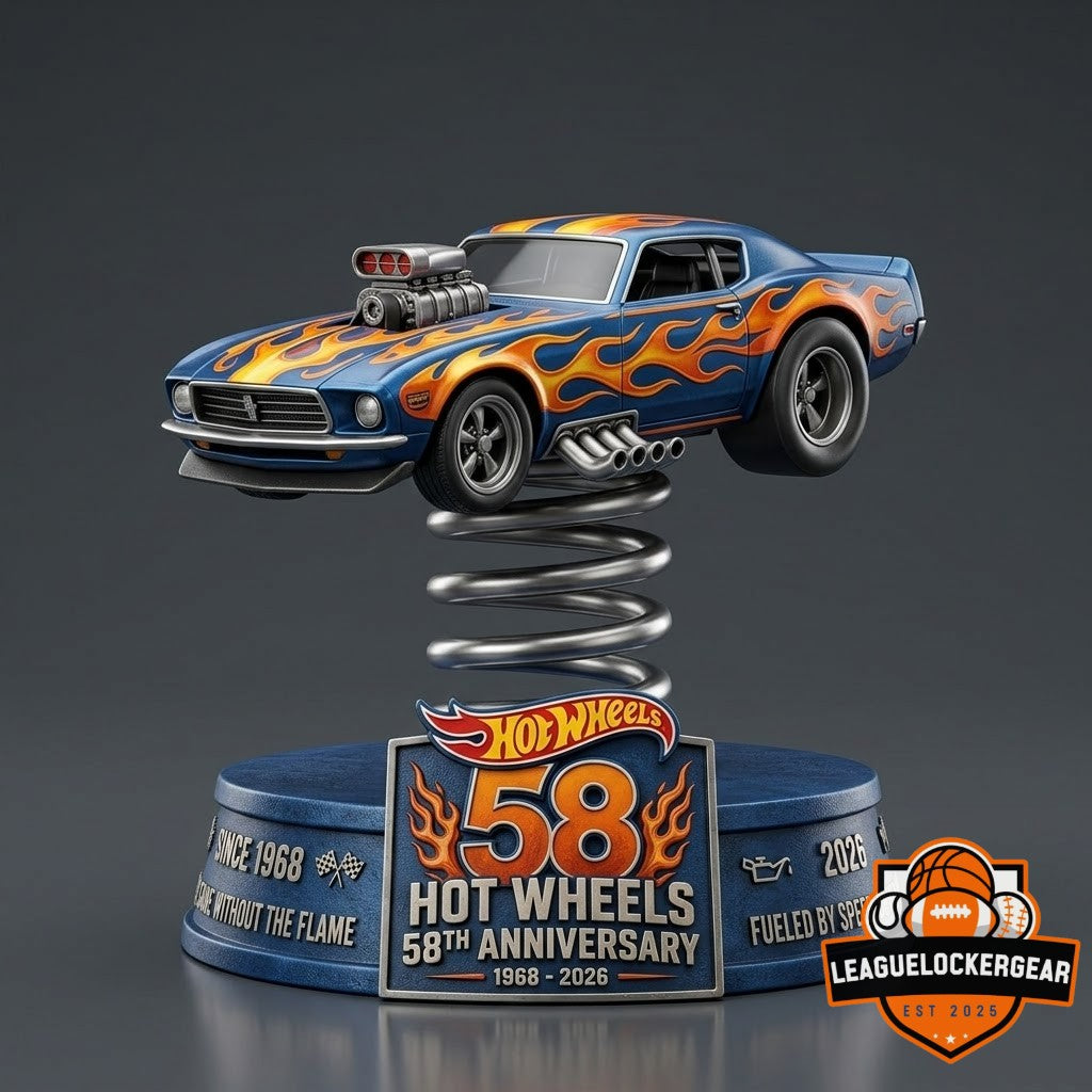 Wheels 58th Anniversary 1968-2026 Bobblehead
