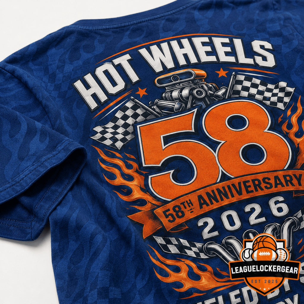 Wheels 58th Anniversary 2026 Since 1968 T-Shirt