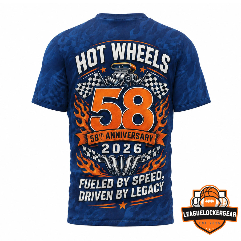 Wheels 58th Anniversary 2026 Since 1968 T-Shirt