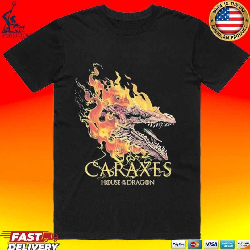 House Of The Dragon Caraxes Embrace The Legacy T-shirt