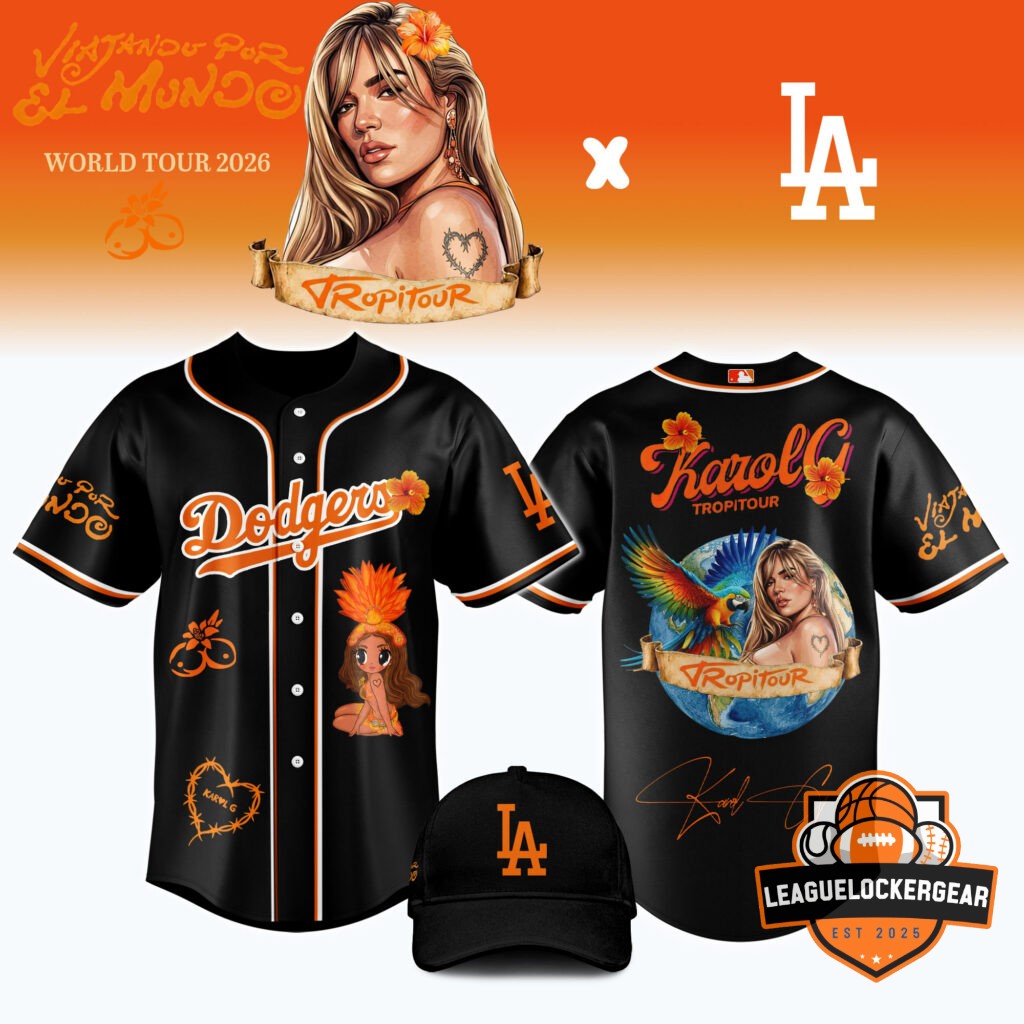 All Team MLB x Karol G Tropitour World Tour 2026 Baseball Jersey