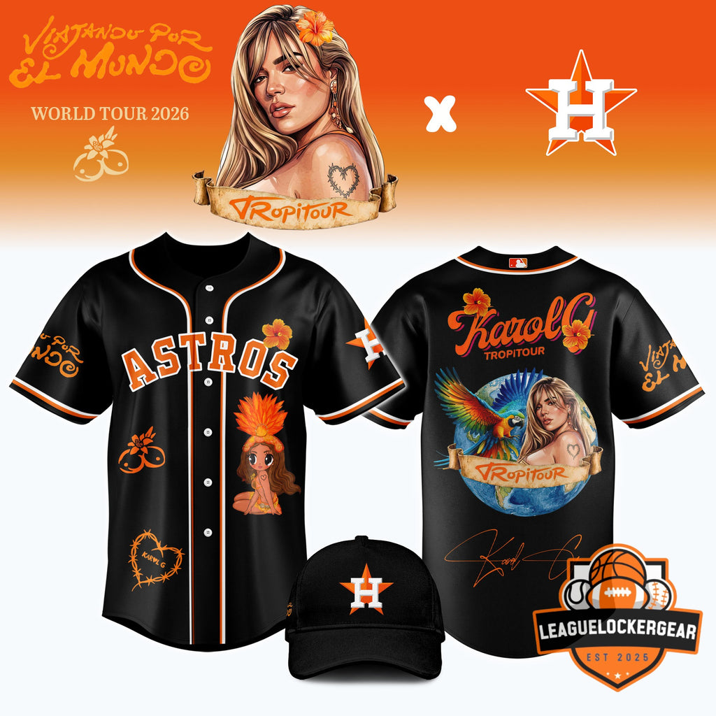 All Team MLB x Karol G Tropitour World Tour 2026 Baseball Jersey