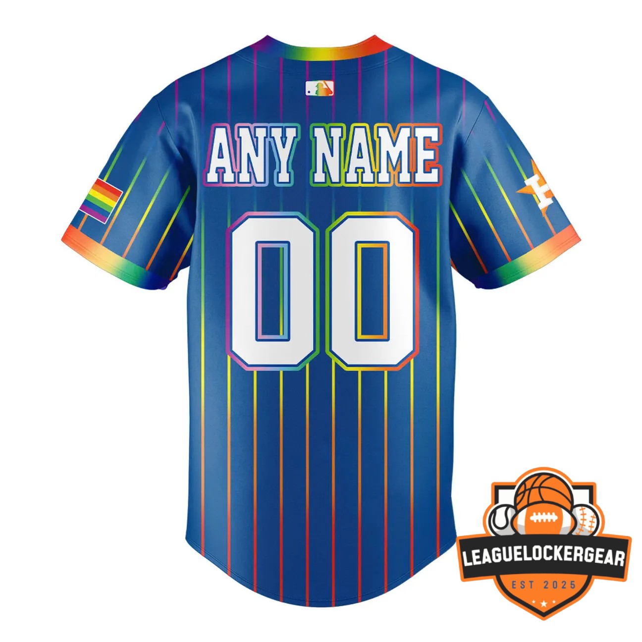 Houston Astros Pride Night Baseball Jersey