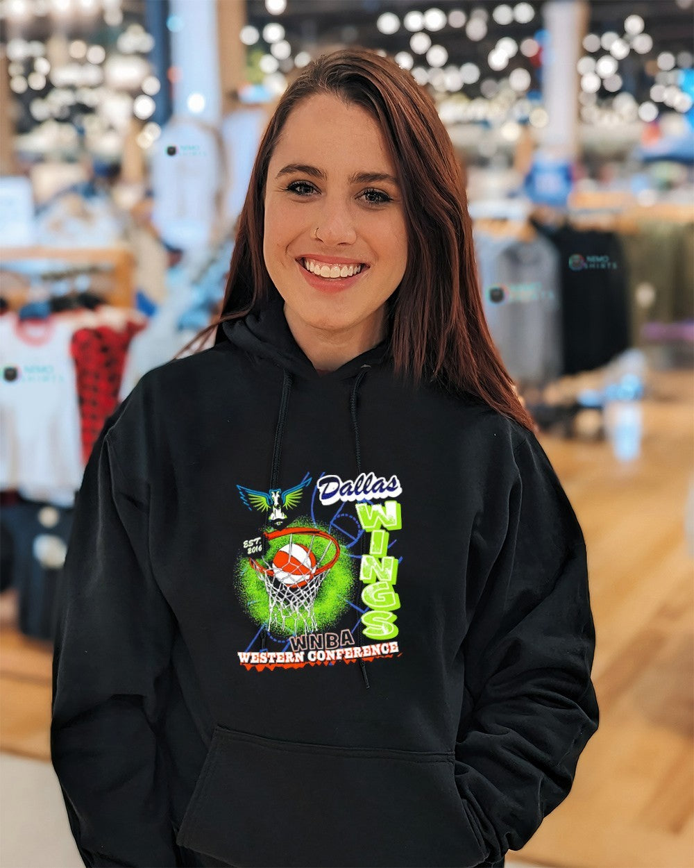 Dallas Wings est 2016 WNBA Western conference shirt