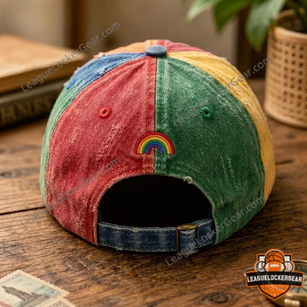Human Beings Rainbow Equality Baseball Cap