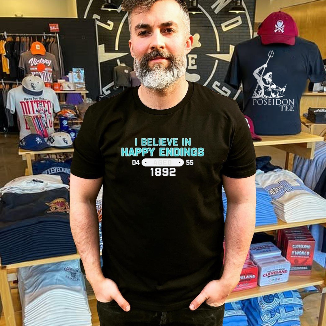 I Believe In Happy Endings 04 Aged 55 1892 T-shirt