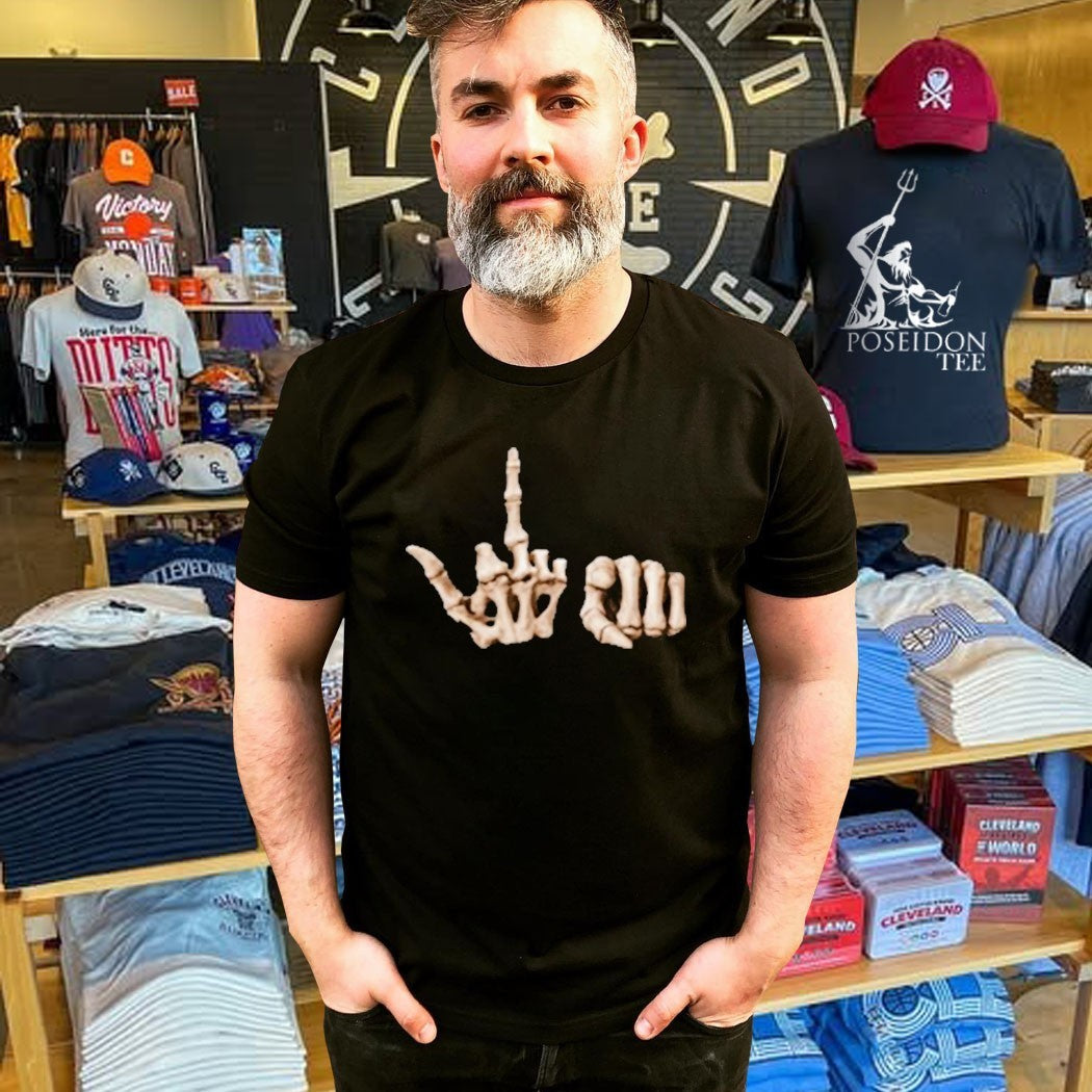 I Never Heard Of You Bone Hands T-shirt