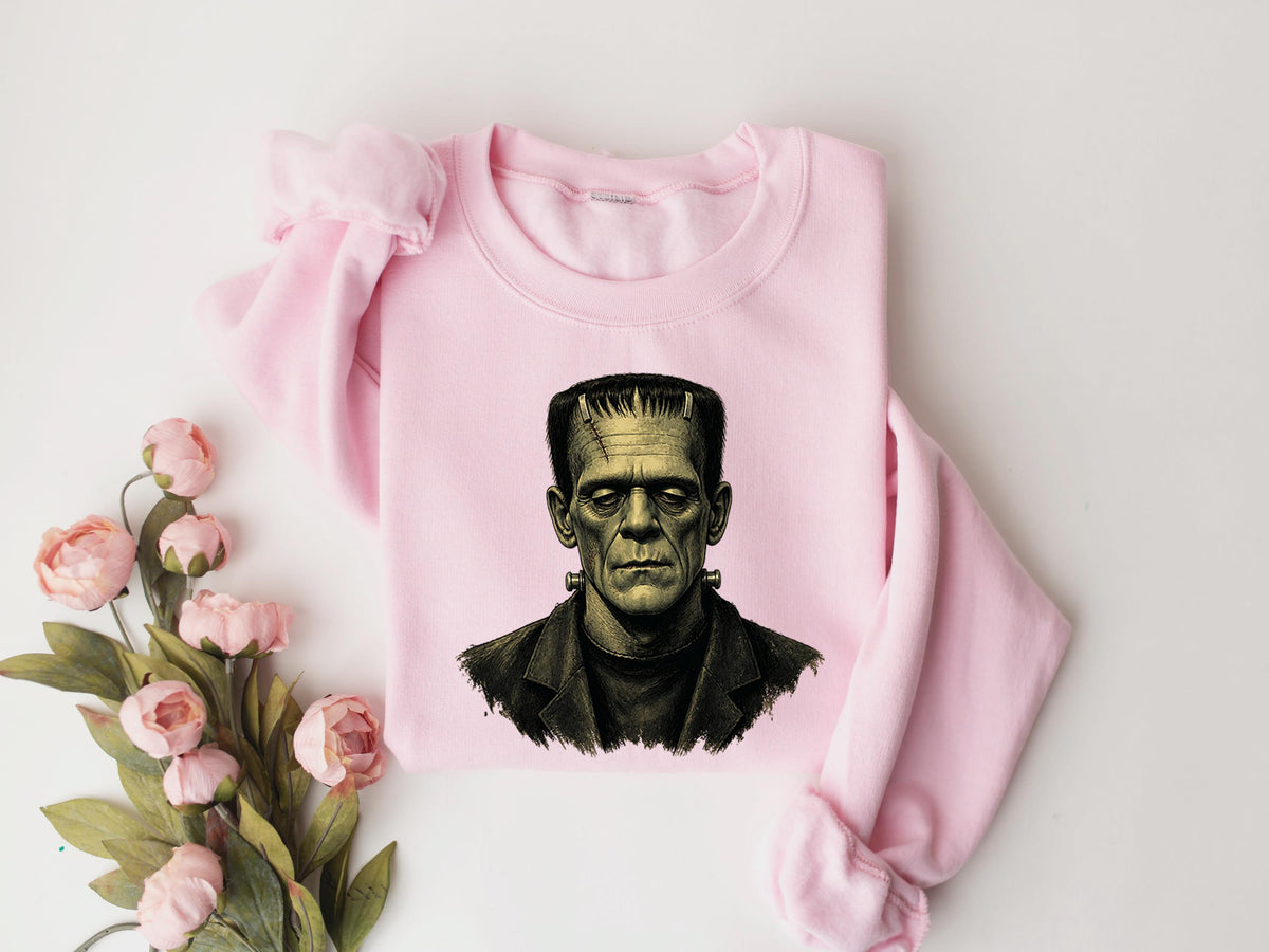 Frankenstein Retro Halloween Horror Movie Spooky Season Vintage Monster (5)
