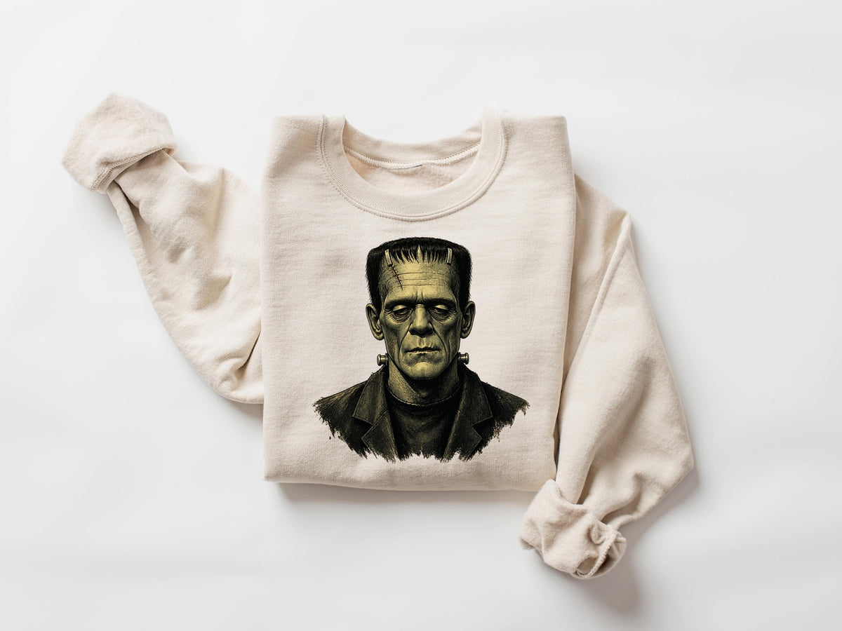 Frankenstein Retro Halloween Horror Movie Spooky Season Vintage Monster (2)