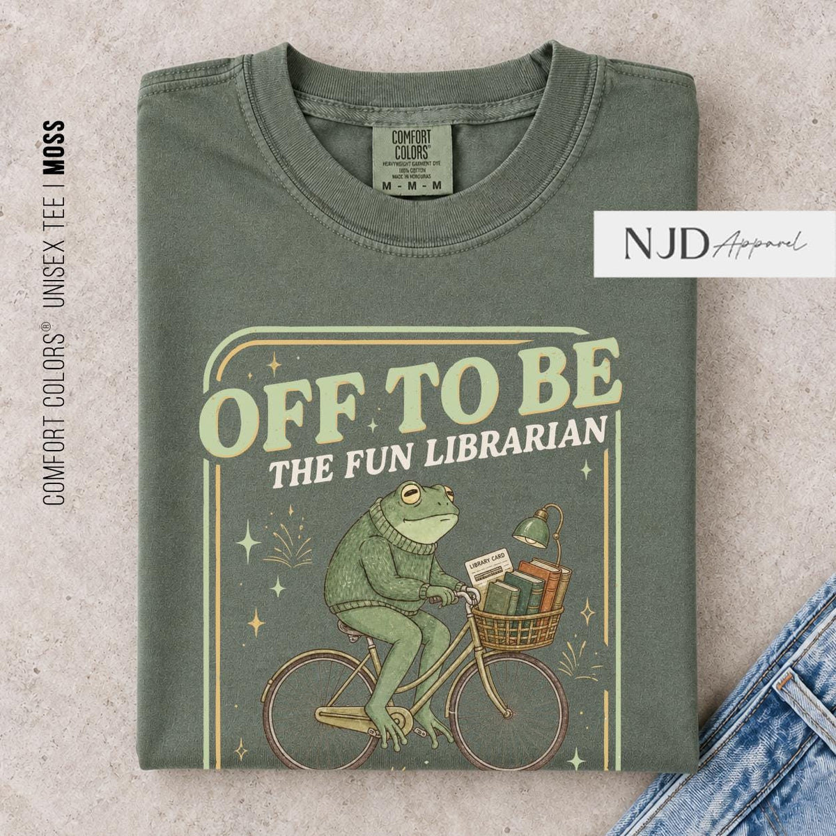 Off Librarian Retro Book Lover Comfort Colors Tee Library Worker Librarian (5)