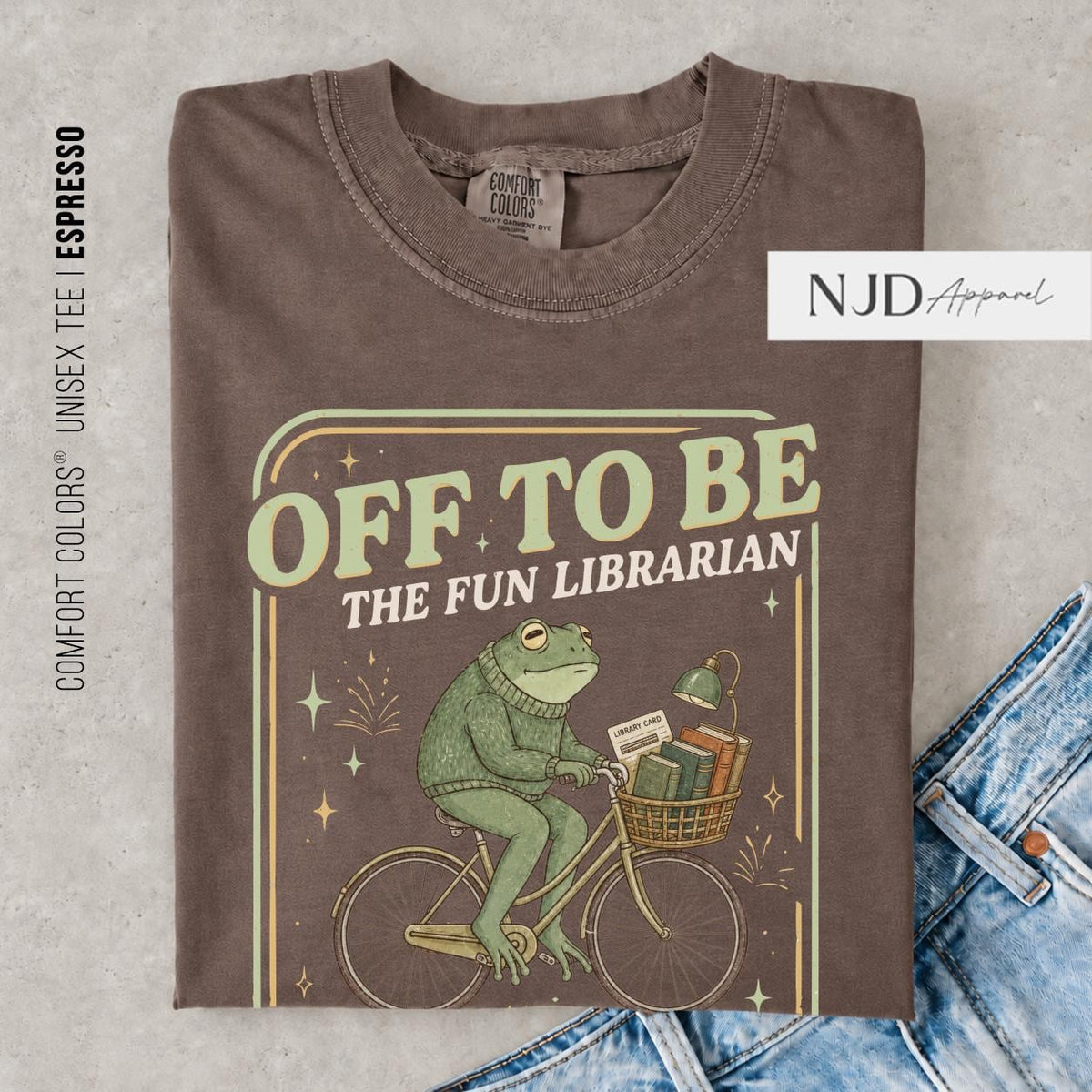 Off Librarian Retro Book Lover Comfort Colors Tee Library Worker Librarian (2)