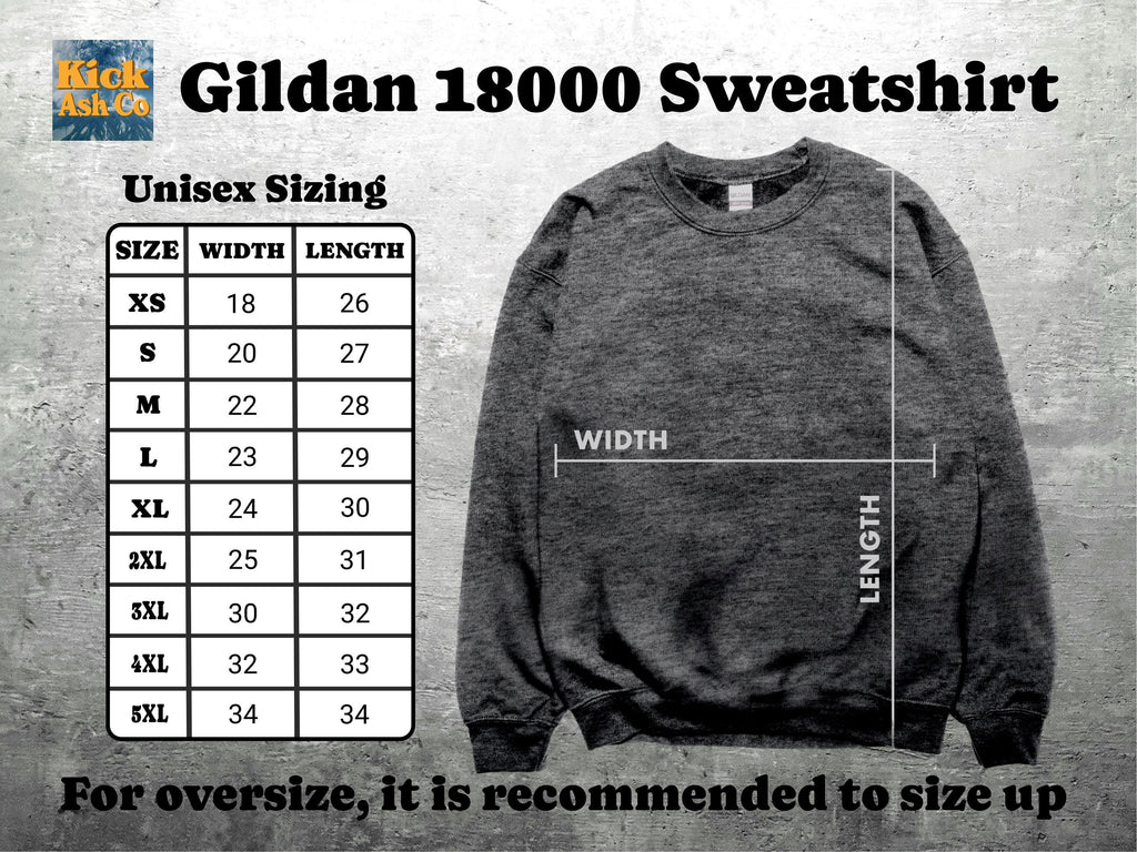 Retro Christmas Vintage Snow Scene Oversize Gildan 18000 (3)