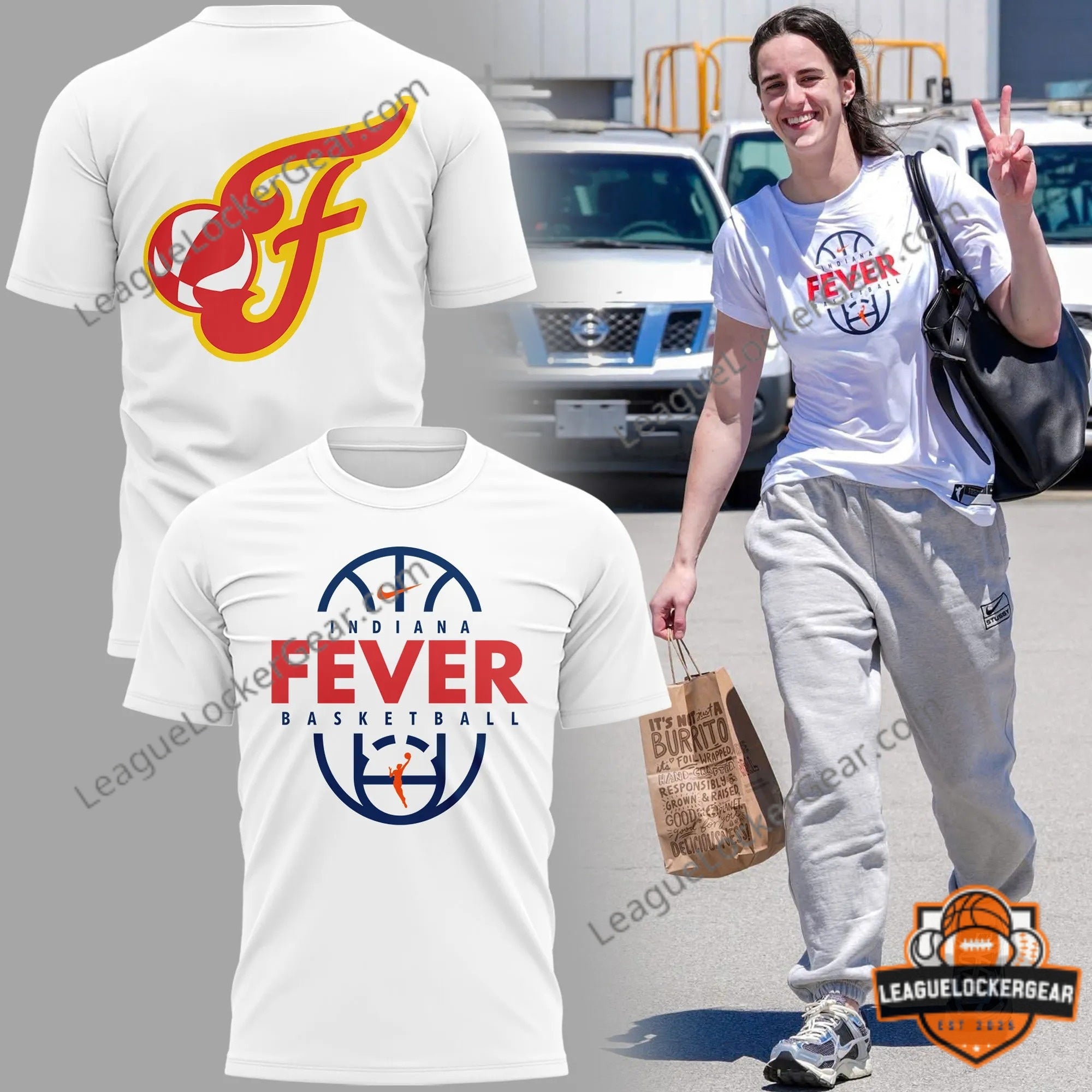 Indiana Fever x Caitlin Clar 2026 T-Shirt