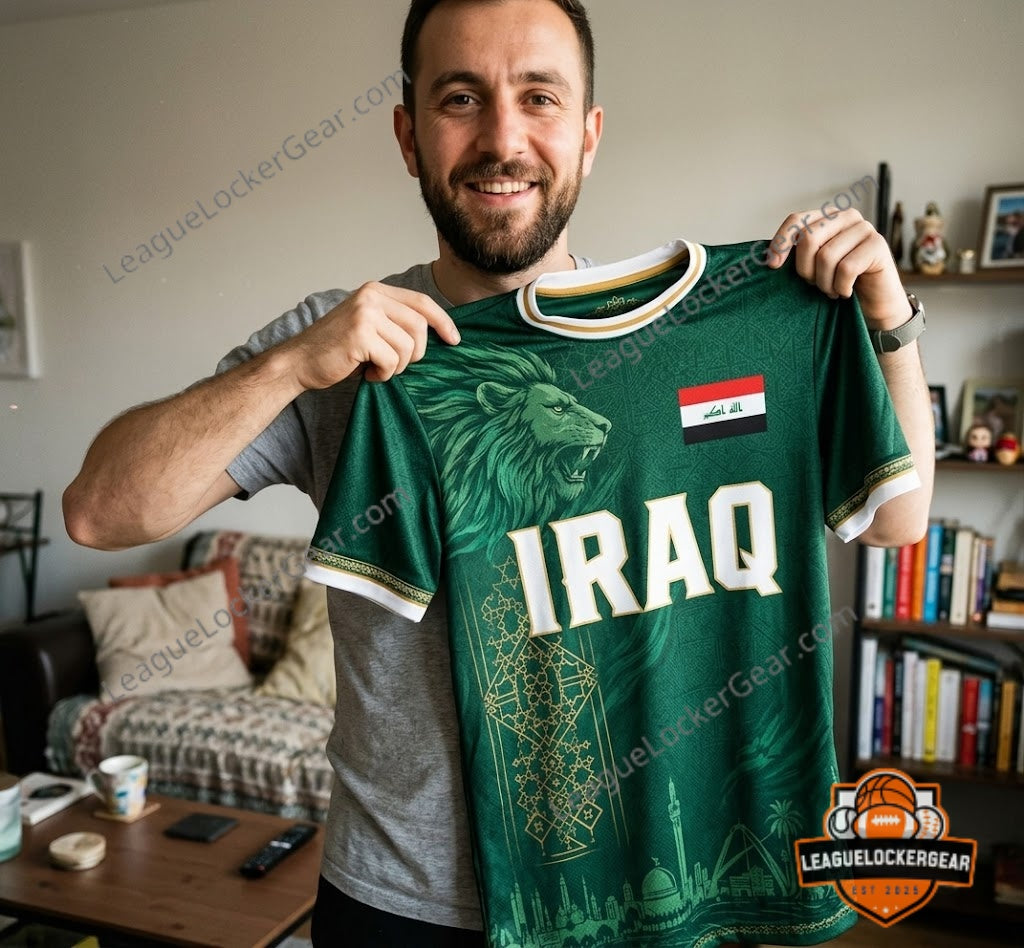Iraq Wolrd Cup 2026 Soccer Jersey