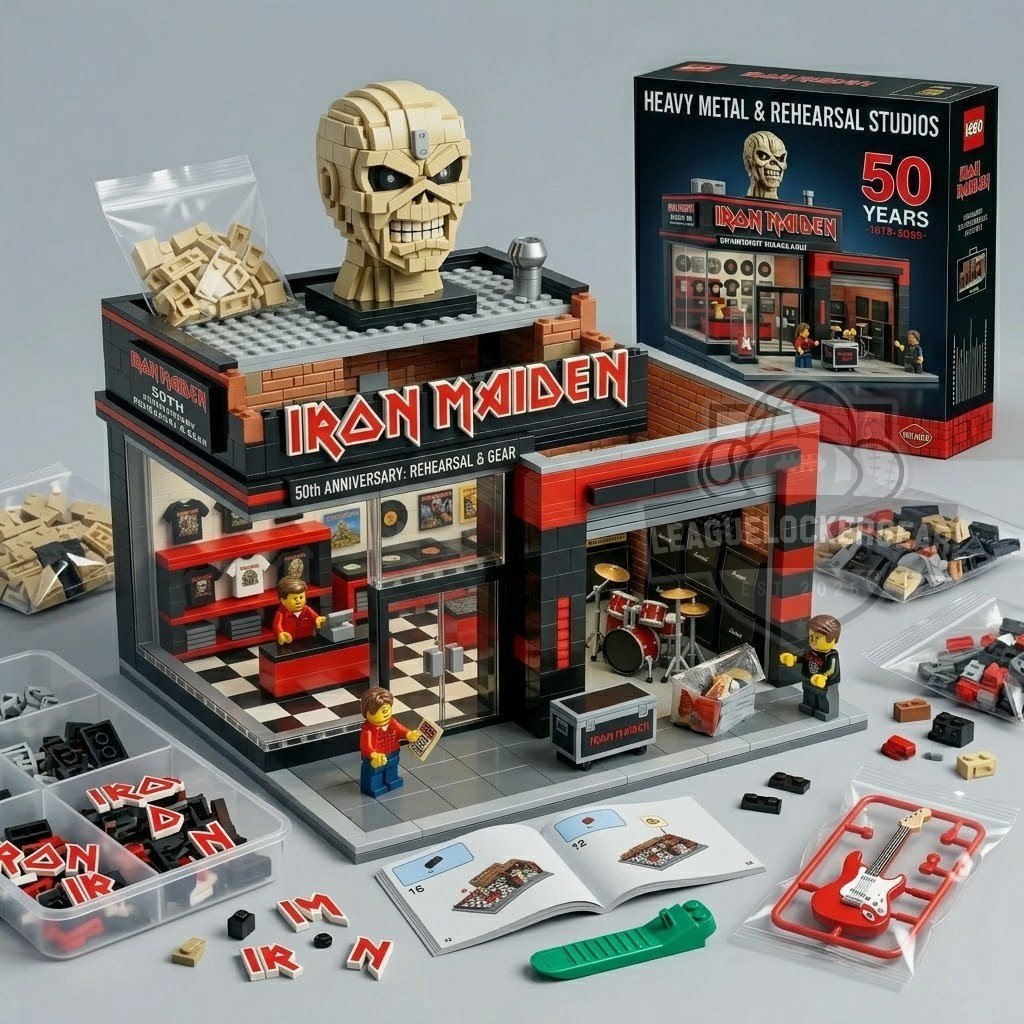 Iron Maiden 50th Anniversary Building Block Set