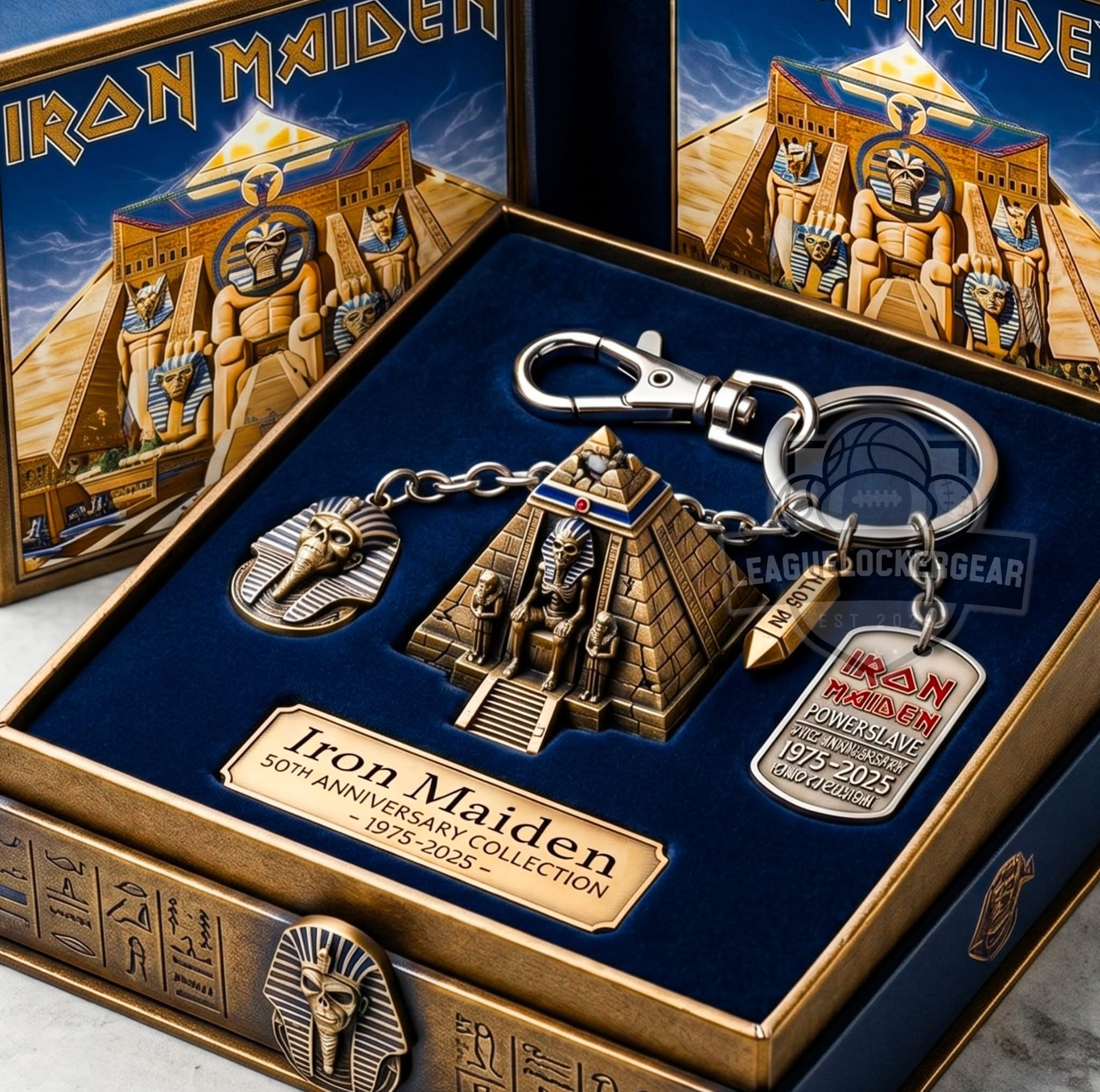 Iron Maiden 50th Anniversary Keychain
