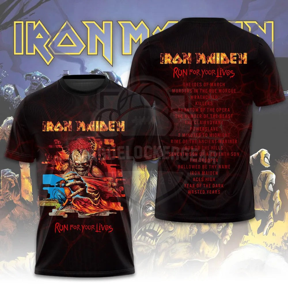 Iron Maiden Run For Your Lives T-Shirt
