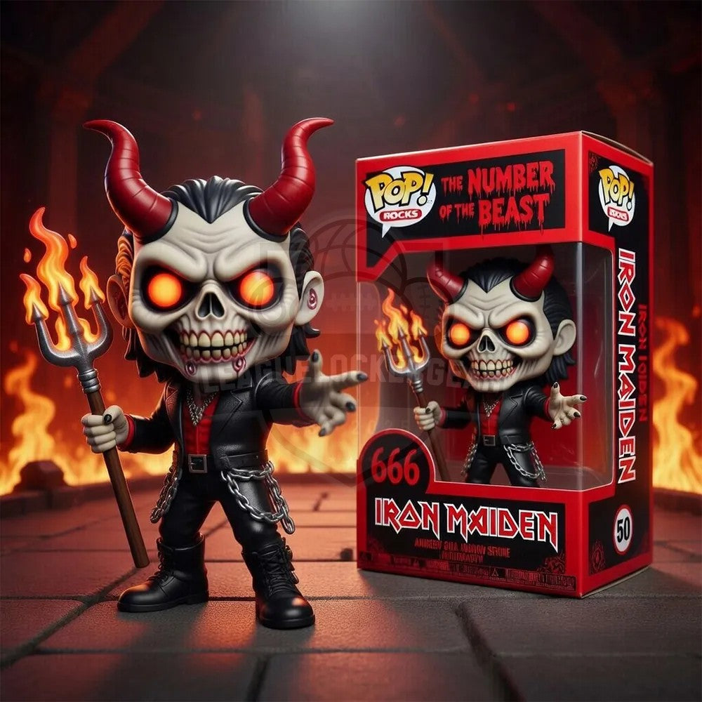Iron Maiden The Number Of The Beast Funko Pop