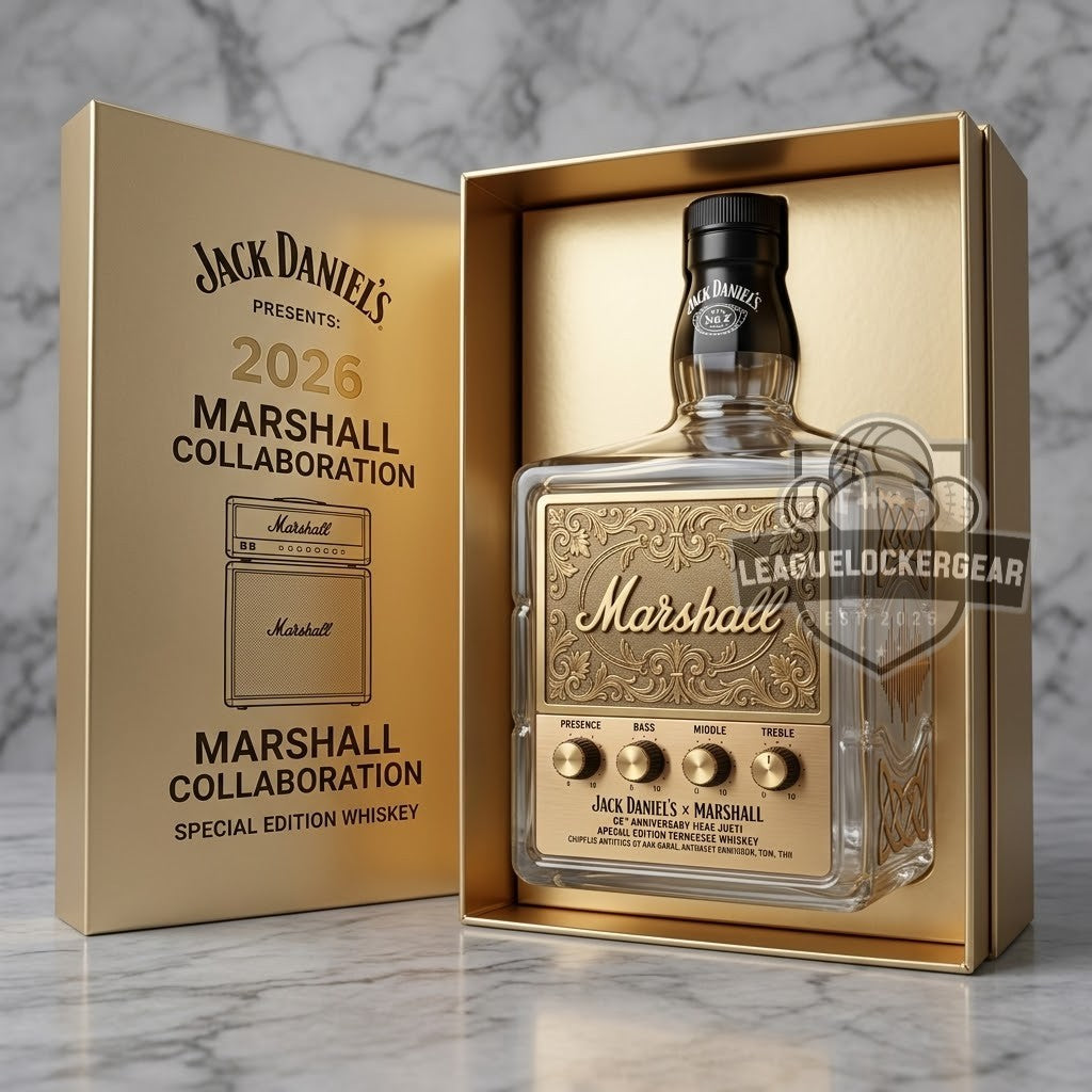 Jack Daniel’s Marshall 65th Anniversary Whiskey Bottle