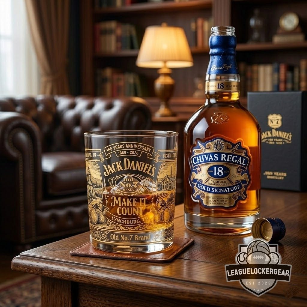 Jack Daniel’s 160 Years Anniversary 1866-2026 Whiskey Glass