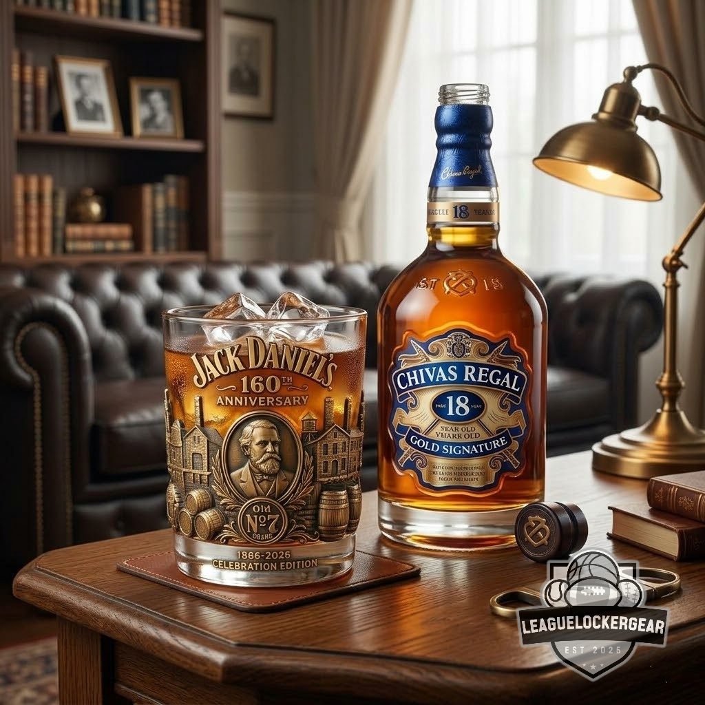 Jack Daniel’s 160th Anniversary 1866-2026 Celebration Edition Whiskey Glass