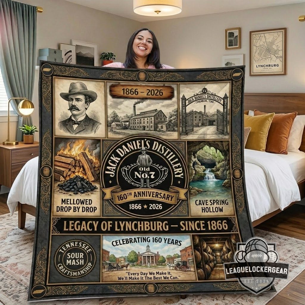 Jack Daniel’s 160th Anniversary 1866-2026 Blanket