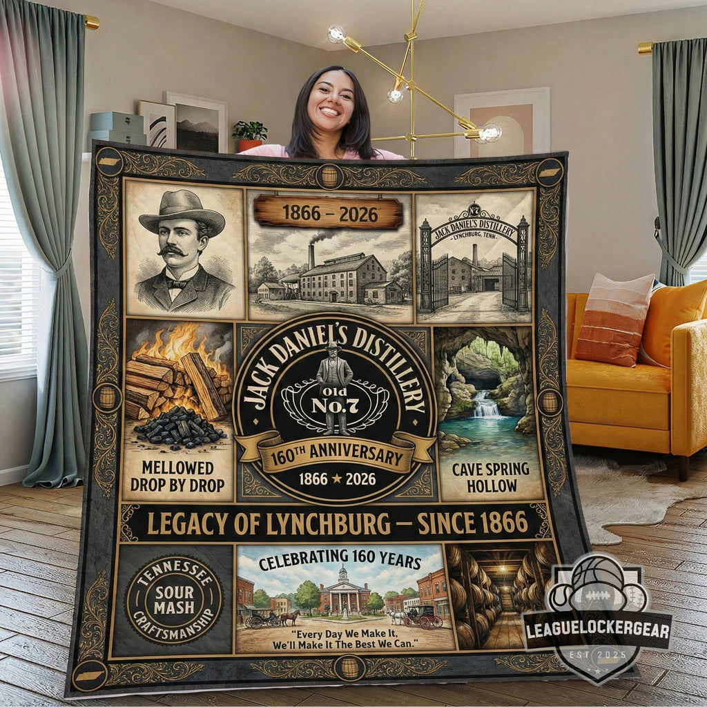 Jack Daniel’s 160th Anniversary 1866-2026 Blanket