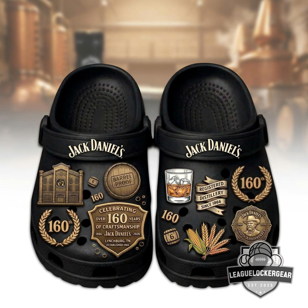 Jack Daniel’s 160th Anniversary Crocs