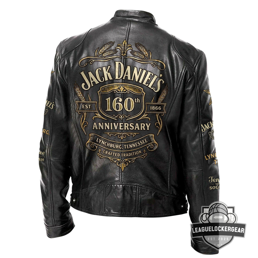 Jack Daniel’s 160th Anniversary Leather Jacket