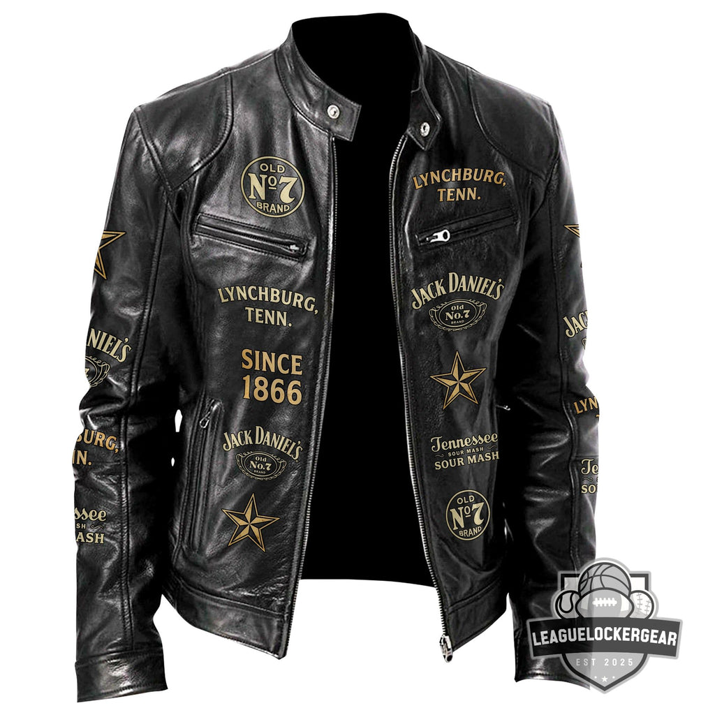 Jack Daniel’s 160th Anniversary Leather Jacket