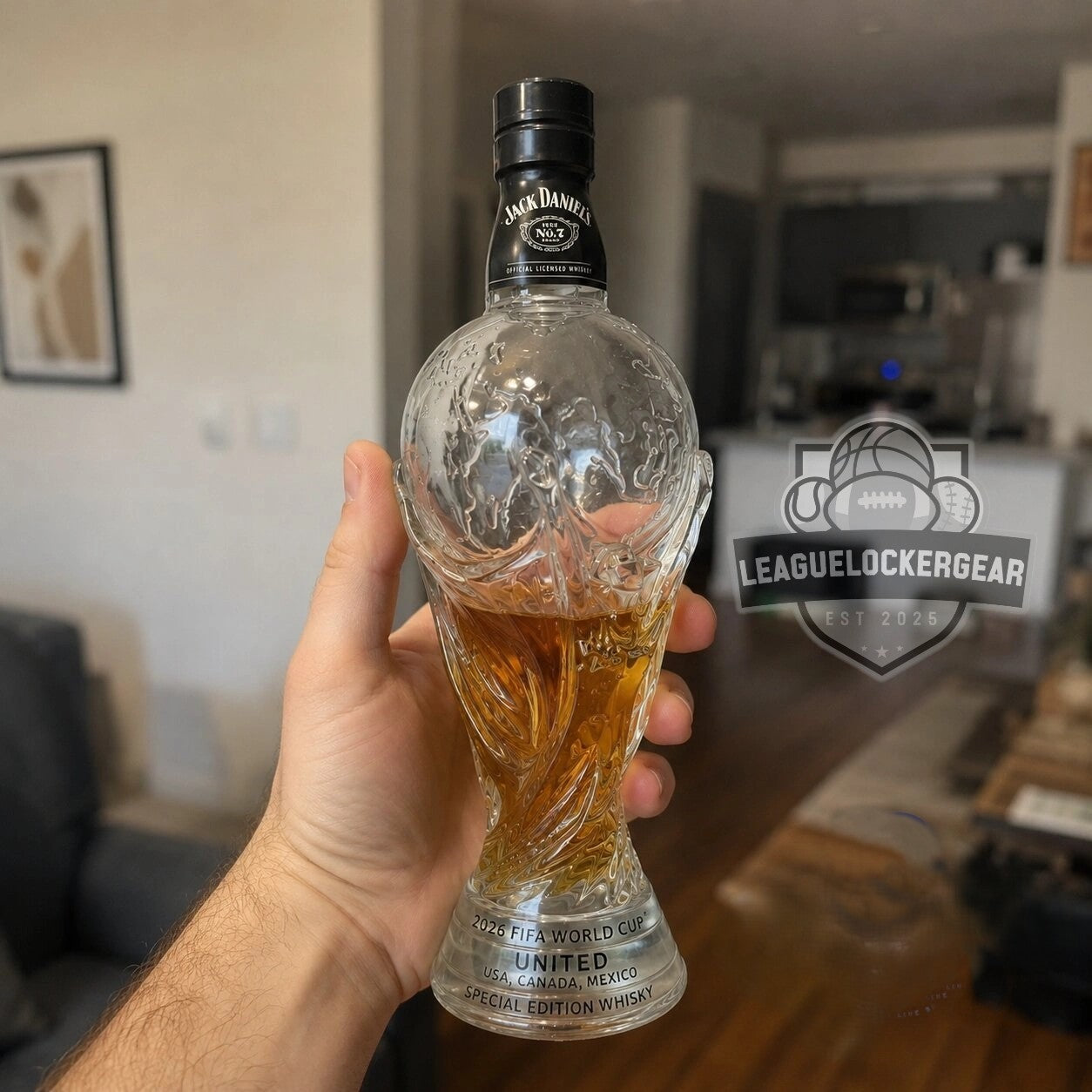 Jack Daniel’s Trophy 2026 North America Whiskey Bottle