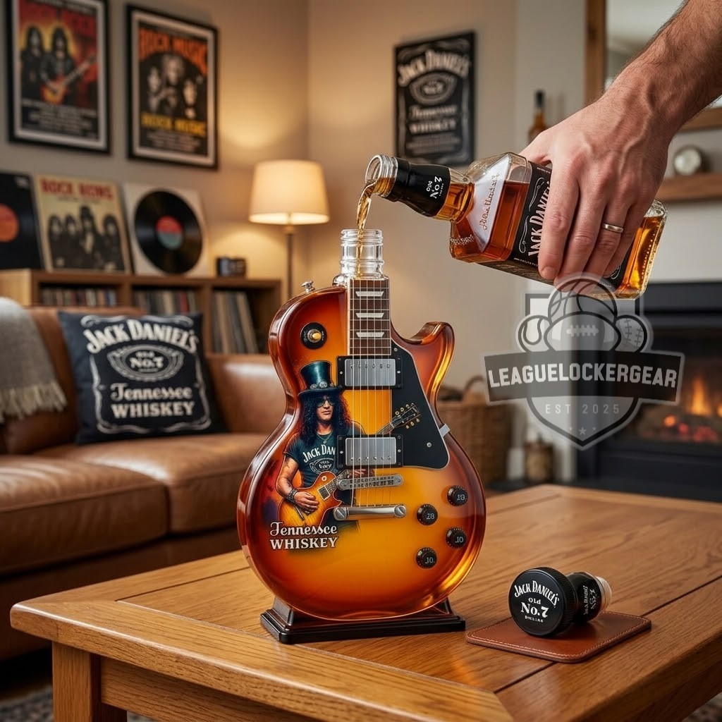 Jack Daniel’s Slash Les Paul Guitar Whiskey Decanter