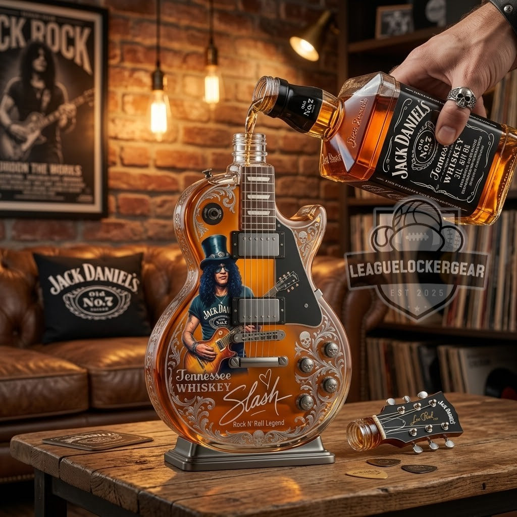 Jack Daniel’s Slash Old No 7 Guitar Shaped Decanter